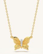 Sculpted Wing Necklace