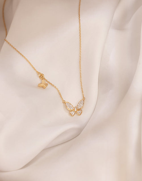 Wide Wing Necklace
