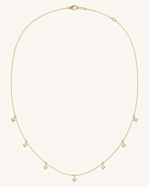Square Drop Necklace