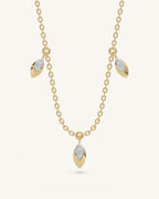 Leaf Drop Necklace