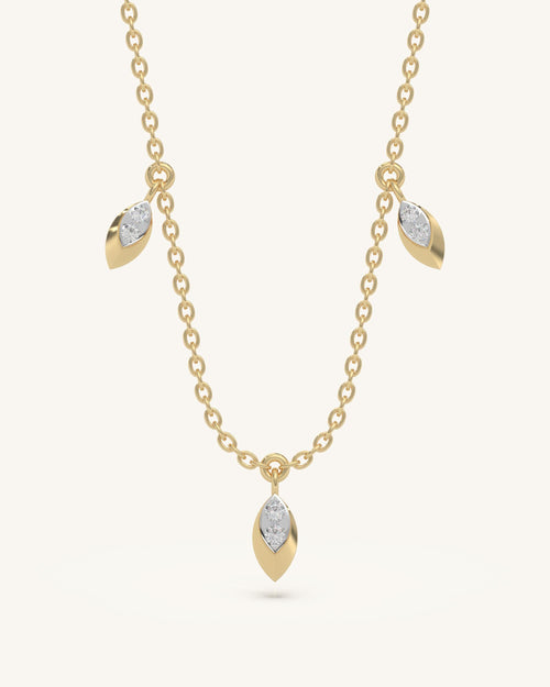 Leaf Drop Necklace