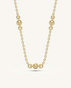 Beaded Link Necklace