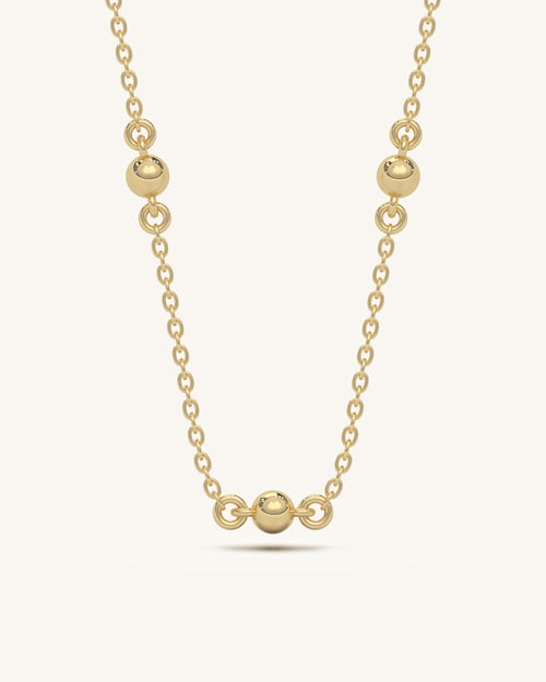 Beaded Link Necklace