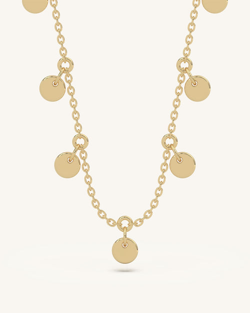 Round Drop Necklace