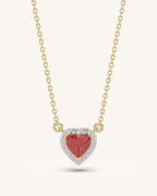 Heart Halo Necklace