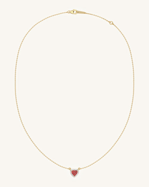 Heart Halo Necklace