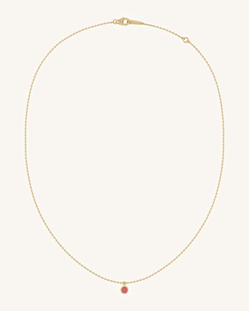 Petite Ruby Necklace