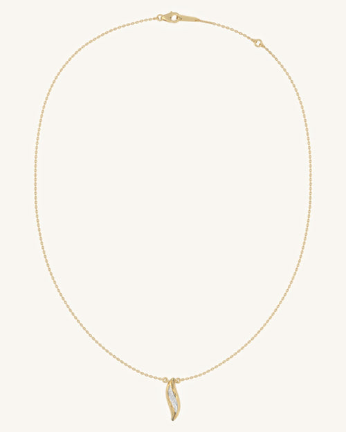 Leaf Curve Pendant