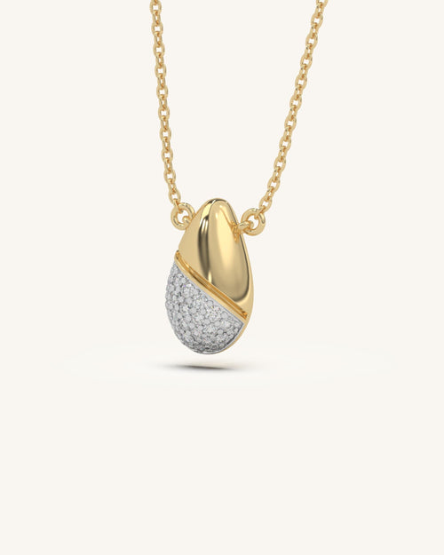 Raindrop Curve Pendant