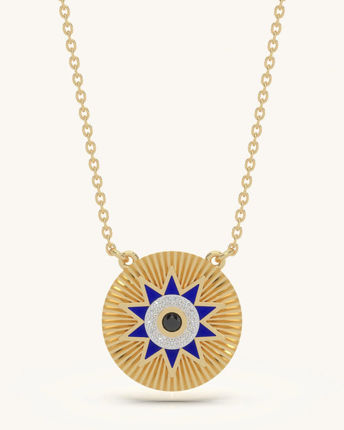 Starburst Eye Pendant