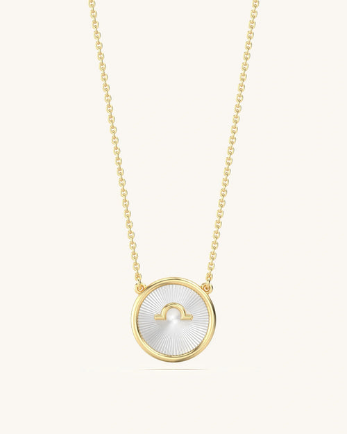 Libra Zodiac Necklace