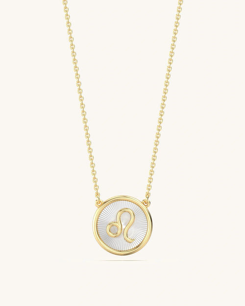 Leo Medallion Necklace