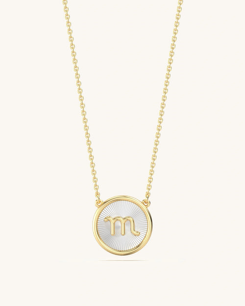 Scorpio Gold Necklace