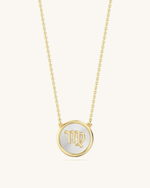 Virgo Zodiac Necklace