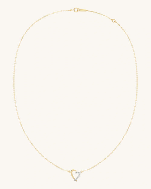 Side Sparkle Necklace