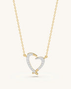 Open Heart Necklace