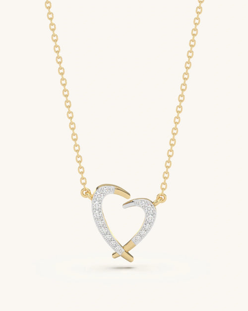 Open Heart Necklace