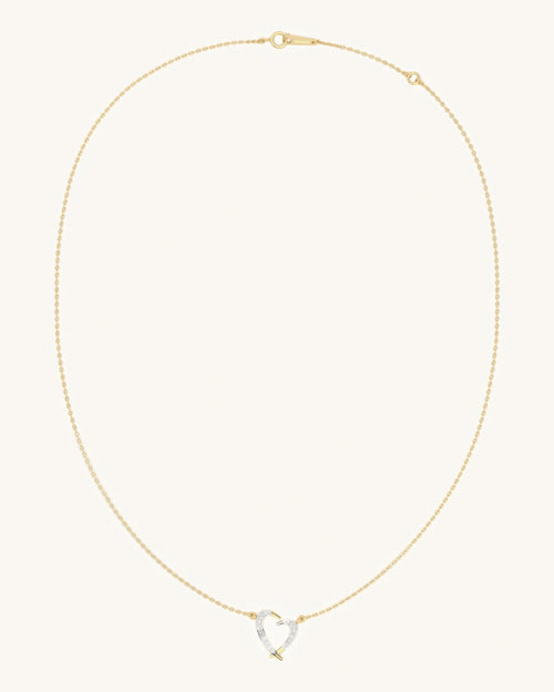 Open Heart Necklace