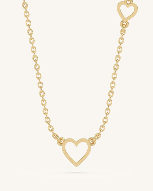 Heart Link Chain