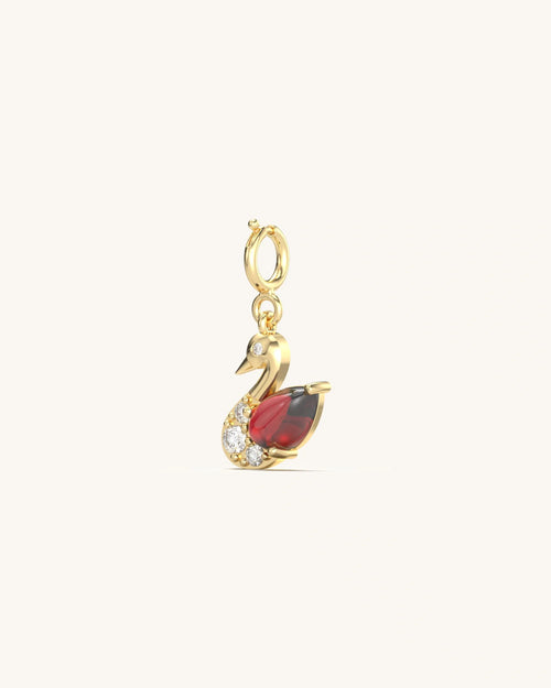Swan Charm
