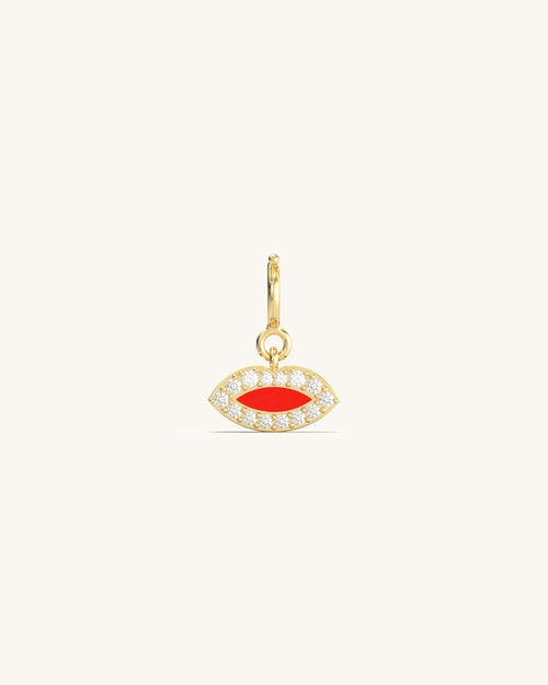 Lip Enamel Charm