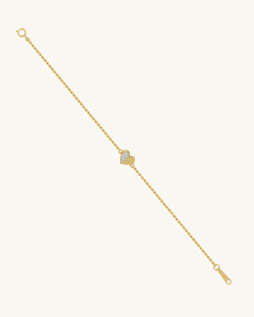 Half Diamond Bracelet
