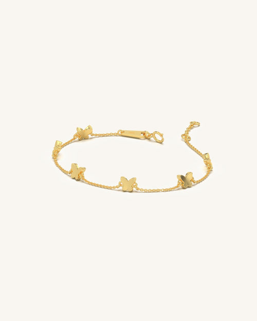 Butterfly Charm Bracelet