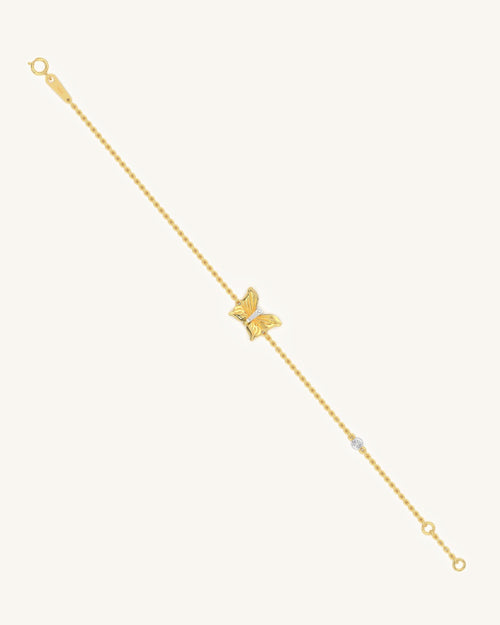 Gold Butterfly Bracelet