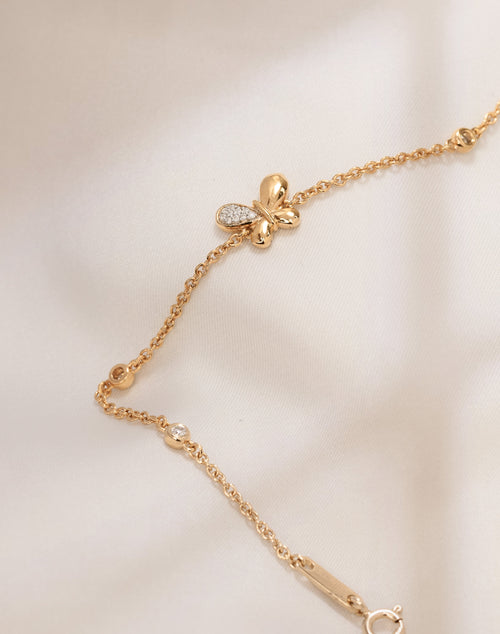 Butterfly Double Bracelet