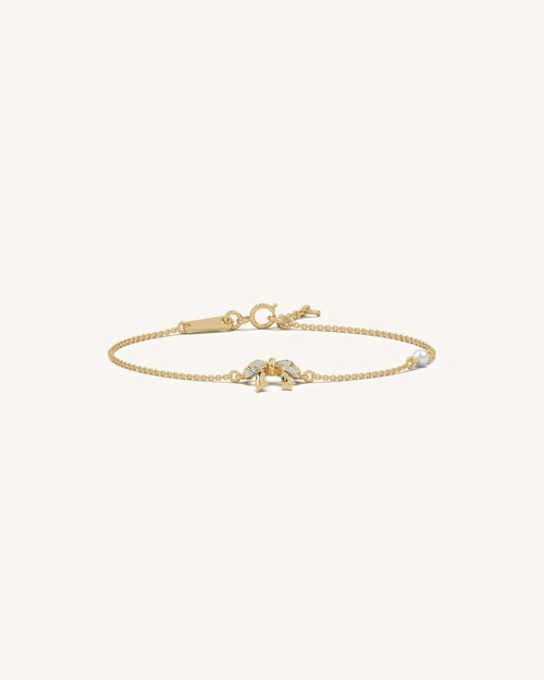 Bow Charm Bracelet