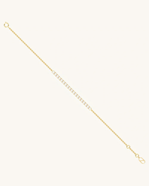Diamond Curve Bracelet