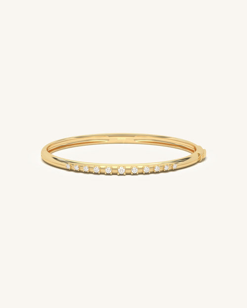 Sleek Diamond Line Bracelet
