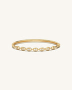 Oval Link Diamond Bracelet