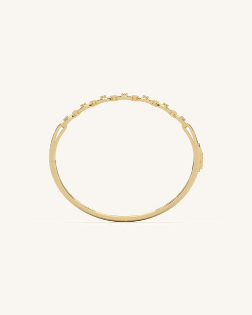 Oval Link Diamond Bracelet