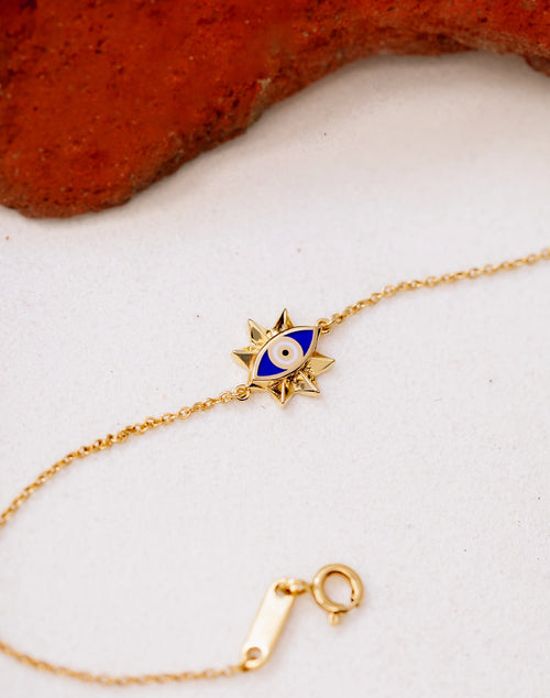 Spiked Eye Bracelet