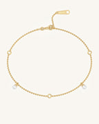 Pearl Accent Chain Bracelet