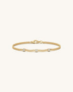 Floral Sparkle Bracelet