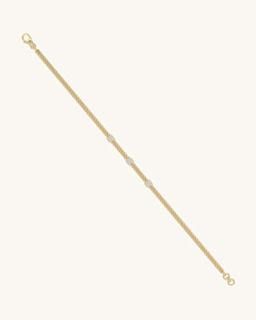 Floral Sparkle Bracelet