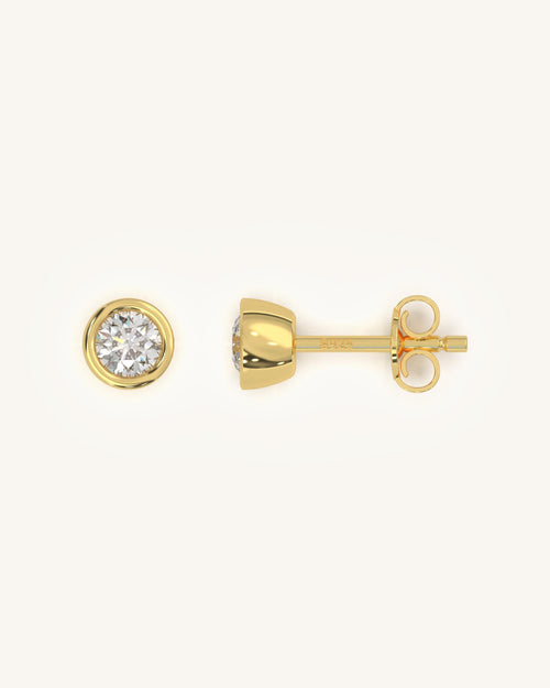 Shiny Stud Earrings