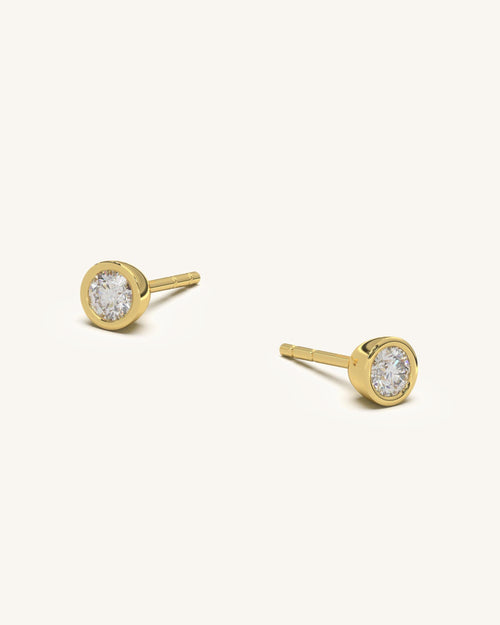 Shiny Stud Earrings