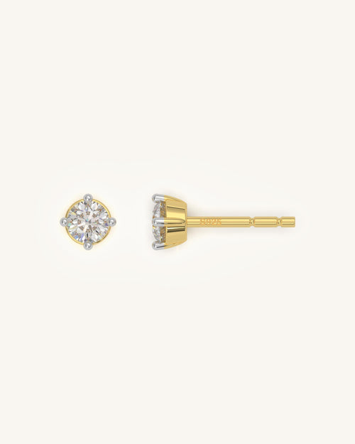 Fine Prong Earrings