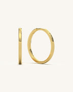 Bold Round Hoops