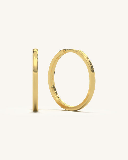 Bold Round Hoops