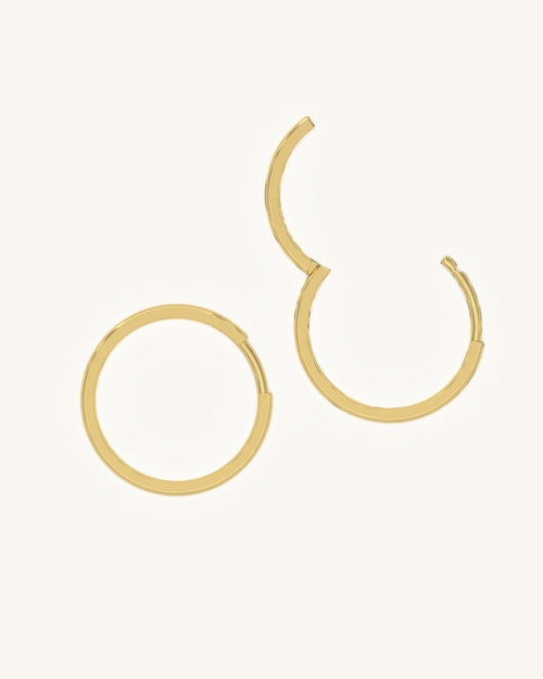 Bold Round Hoops
