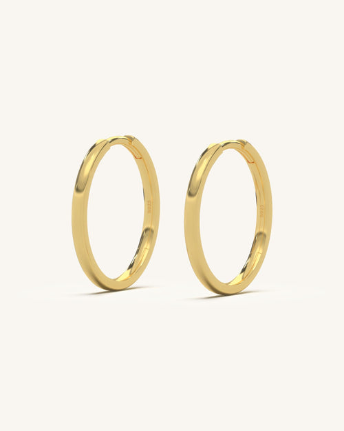 Bold Round Hoops