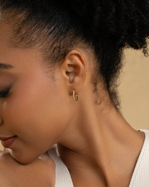 Full Sparkle Hoops