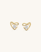 Heart Glow Studs