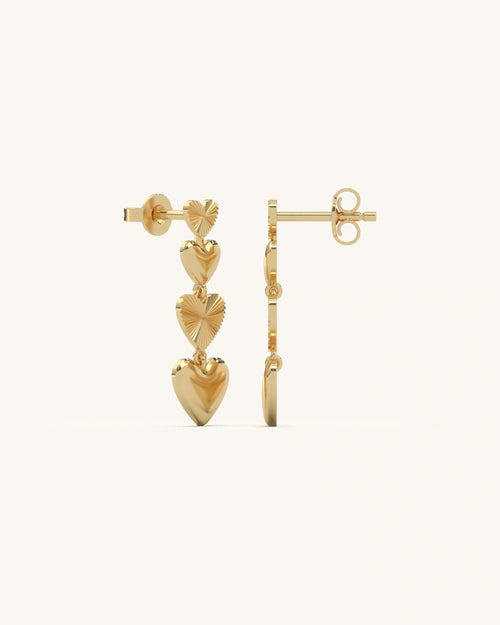 Enchanting Heart Earrings