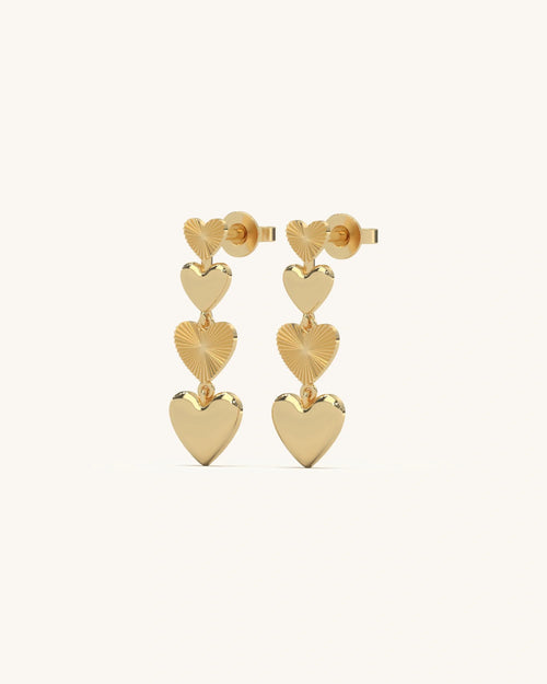 Enchanting Heart Earrings