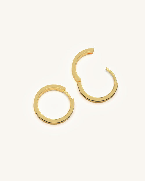 Grooved Edge Hoops